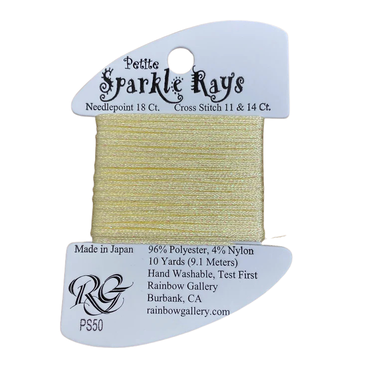 Petite Sparkle Rays | SR50 Pale Yellow