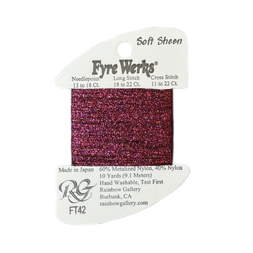 Fyre Werks Soft Sheen | FT42 Plum