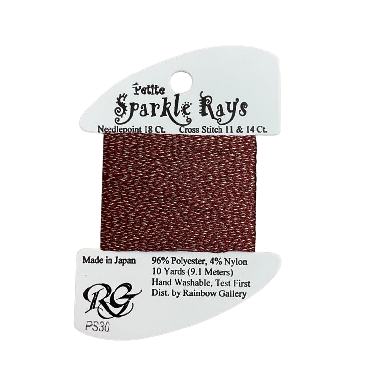 Petite Sparkle Rays | SR30 Burgundy