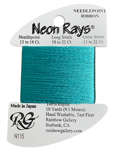Neon Rays | N115 Seafoam