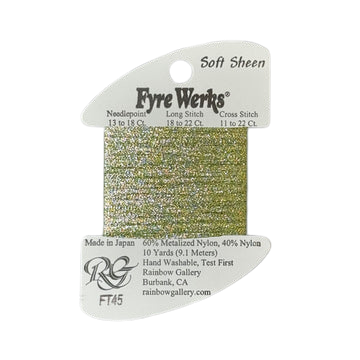 Fyre Werks Soft Sheen | FT45 Lite Avocado