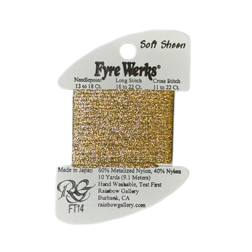 Fyre Werks Soft Sheen | FT14 Vatican Gold