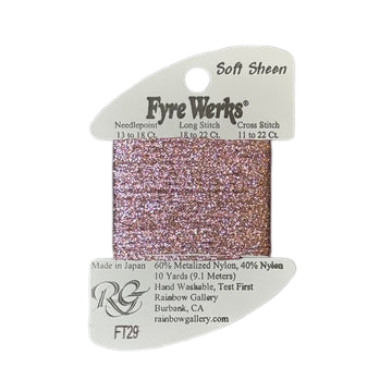 Fyre Werks Soft Sheen | FT29 Pink