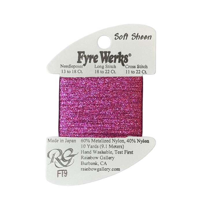 Fyre Werks Soft Sheen | FT09 Rose