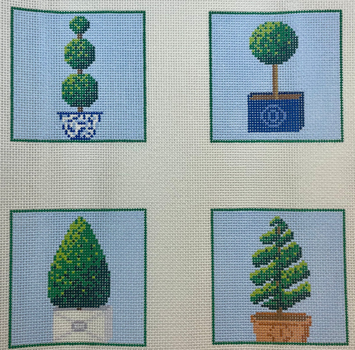 Topiary Coasters (Set of 4)
