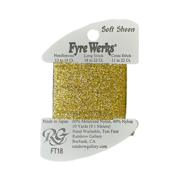 Fyre Werks Soft Sheen | FT18 Yellow Gold