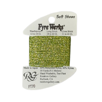 Fyre Werks Soft Sheen | FT70 Chartreuse