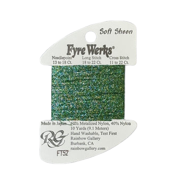 Fyre Werks Soft Sheen | FT52 Lite Tree Green