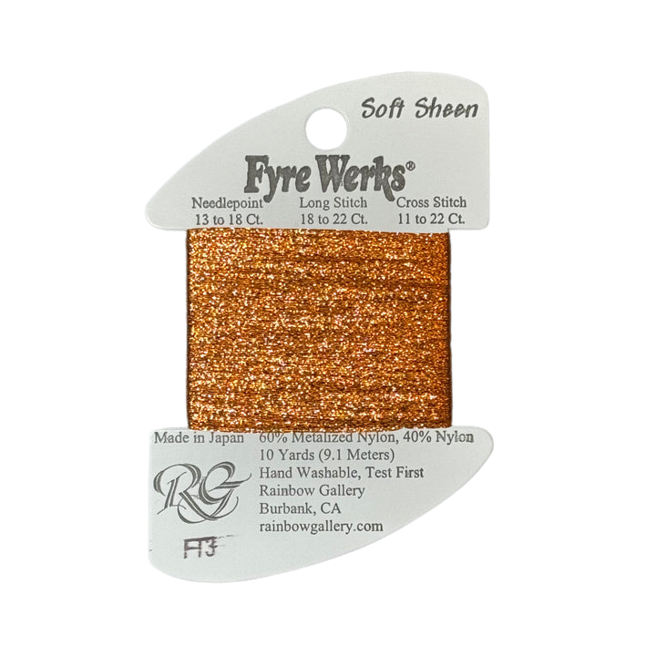 Fyre Werks Soft Sheen | FT03 Pumpkin