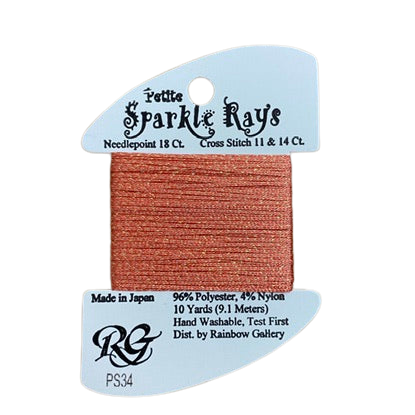 Petite Sparkle Rays | SR34 Dark Peach