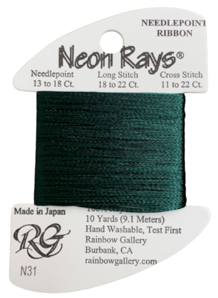 Neon Rays | N031 Forest Green