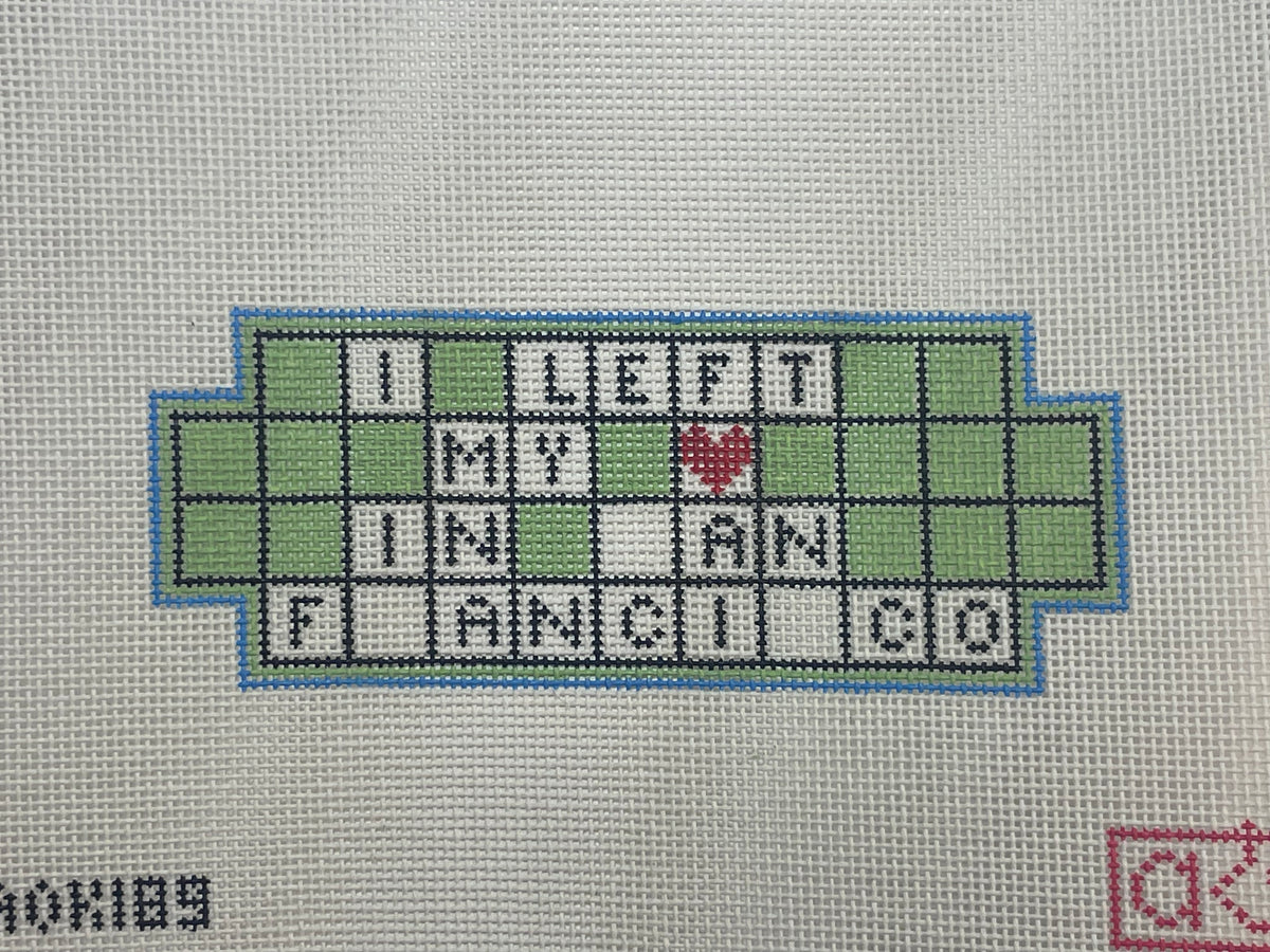 I Left My Heart in San Francisco (Wheel of Fortune)