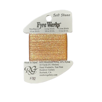 Fyre Werks Soft Sheen | FT82 Peach Pearl