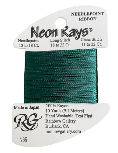 Neon Rays | N036 Jade Green