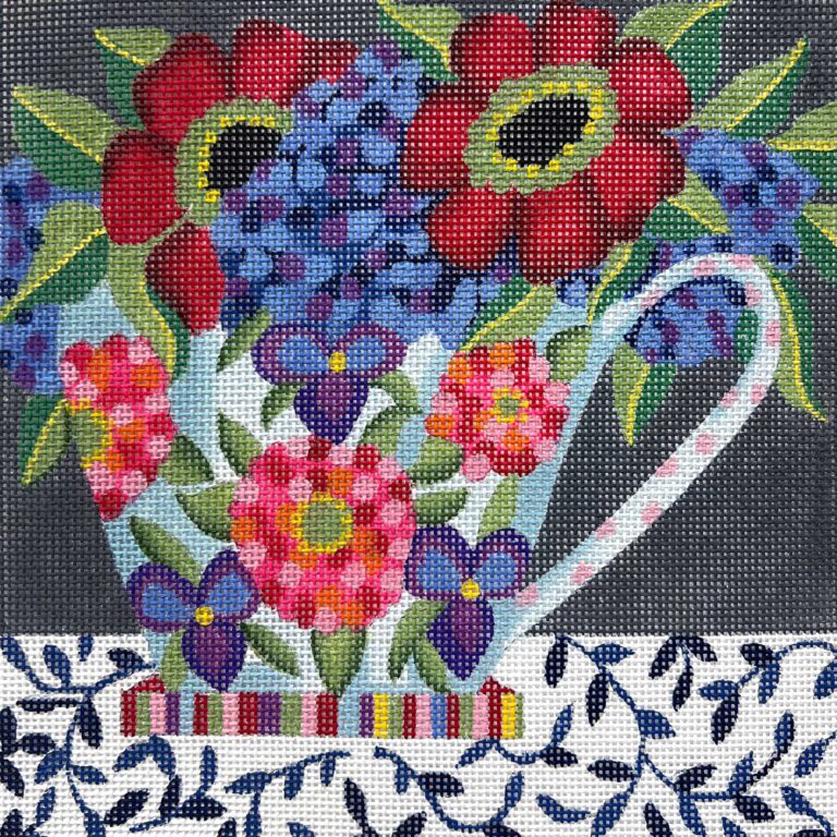 Floral Mug - Red Flowers