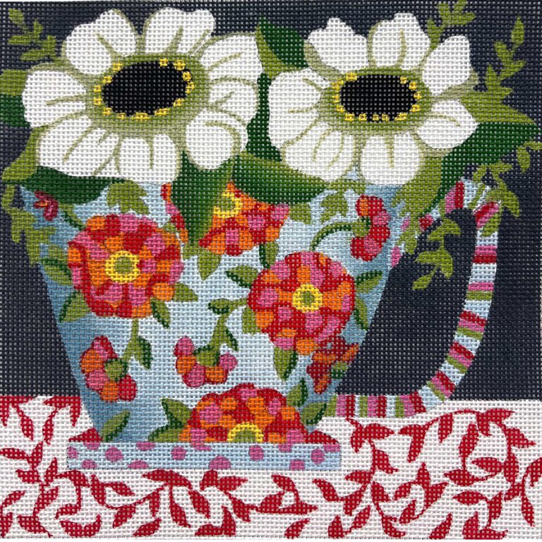 Floral Mug - White Flowers