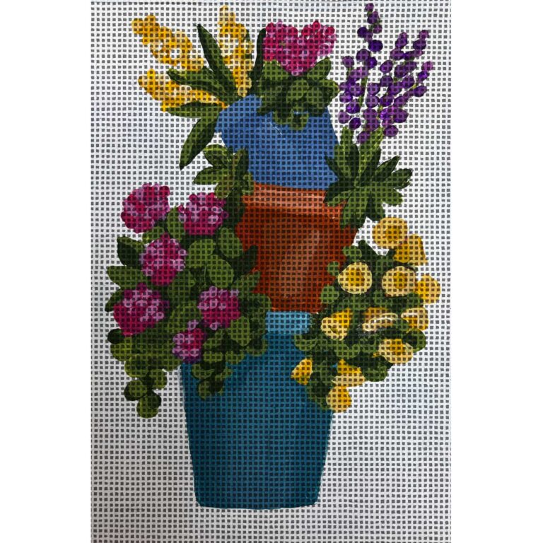 Flower Pots in Bloom