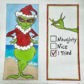 Grinch-Naughty Or Nice Double Eyeglass Case