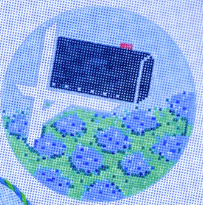 Mailbox Rounds Hydrangea with Stitch Guide