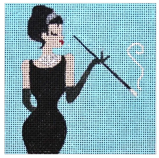 Breakfast At Tiffany's – Seaside Needlepoint