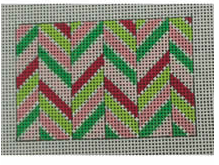 Chevron Multi Pinks Greens Wallet Case