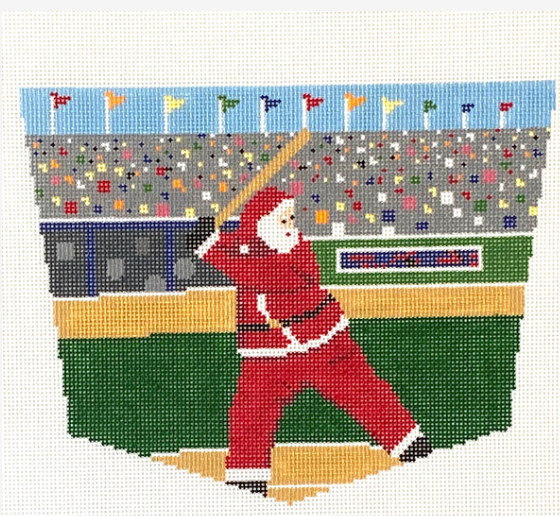 Sporty Santa Baseball Stocking Cuff
