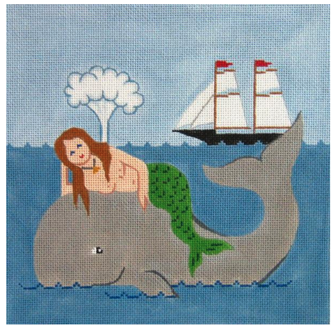 Mermaid On The Whale