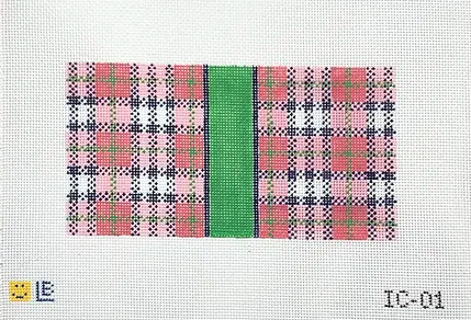Pink Plaid Clutch Insert