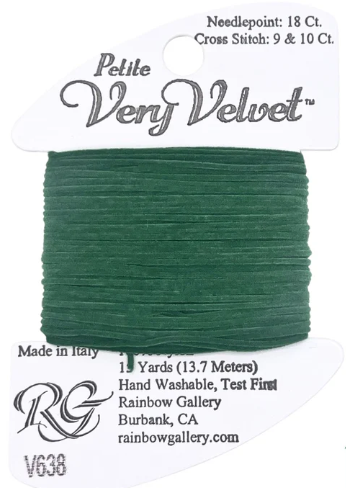Very Velvet Petite | VP638 Dark Sea Green