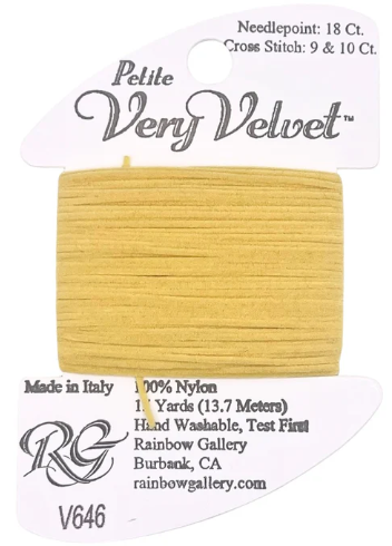 Very Velvet Petite | VP646 Medium Yellow