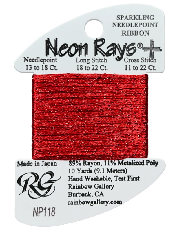 Neon Rays Plus | NP118 Christmas Red