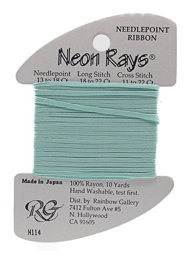 Neon Rays | N114 Light Seafoam Green