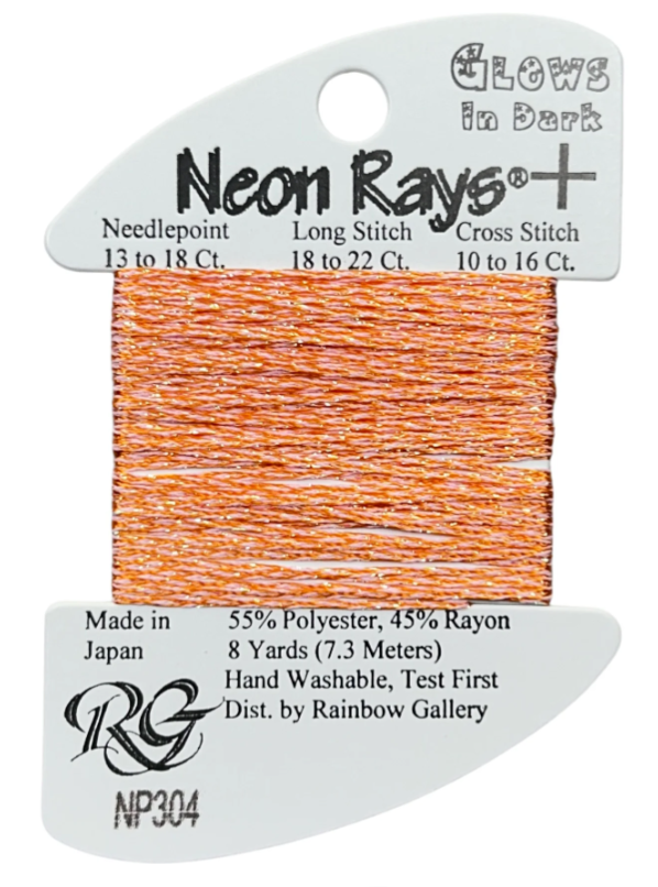 Neon Rays Plus | NP304 Orange Glow in Dark