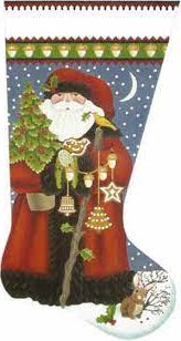 Wild Wood Santa Stocking