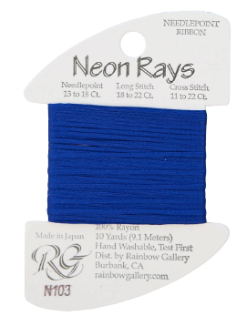 Neon Rays | N103 Indigo Blue