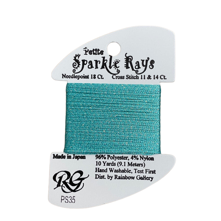 Petite Sparkle Rays | SR35 Aqua