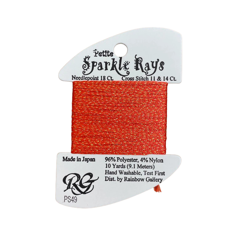 Petite Sparkle Rays | SR49 Lite Xmas Red