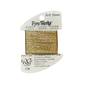 Fyre Werks Soft Sheen | FT58 Gold
