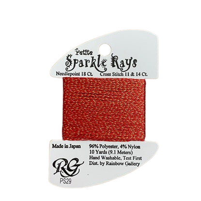 Petite Sparkle Rays | SR29 Xmas Red