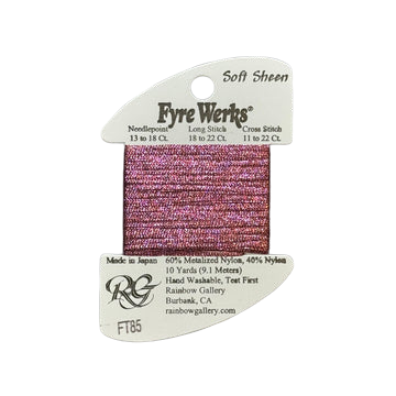 Fyre Werks Soft Sheen | FT85 Cashmere Rose
