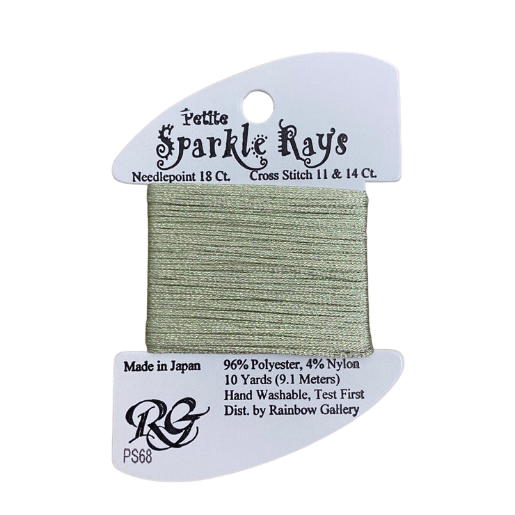 Petite Sparkle Rays | SR68 Light Sage Green