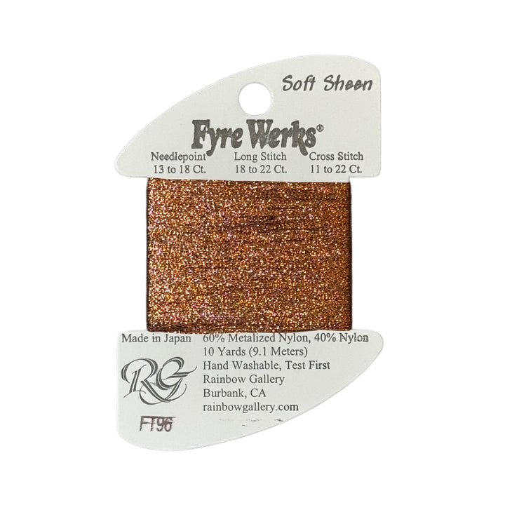 Fyre Werks Soft Sheen | FT96 Ginger Spice