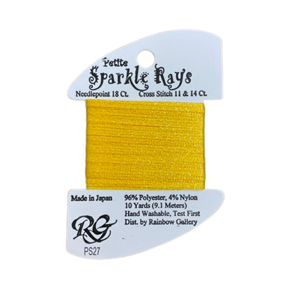 Petite Sparkle Rays | SR27 Bright Yellow