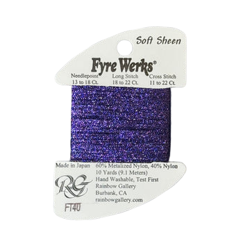 Fyre Werks Soft Sheen | FT40 Dark Periwinkle