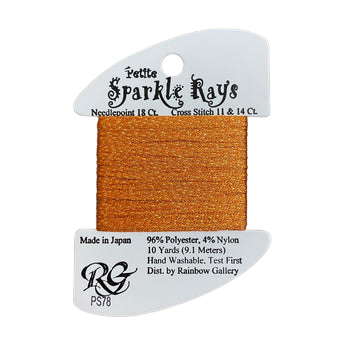 Petite Sparkle Rays | SR78 Dark Pumpkin