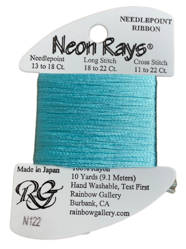 Neon Rays | N122 Aquamarine