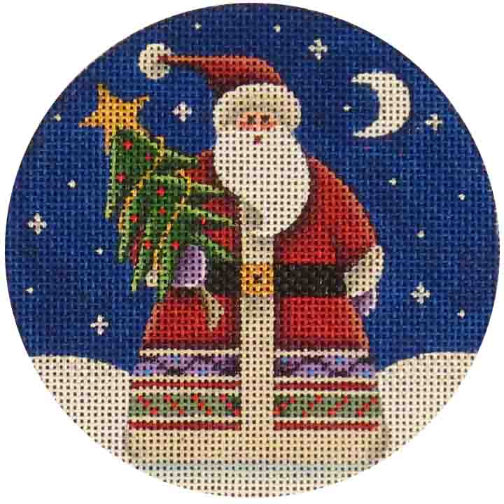 Evergreen Santa