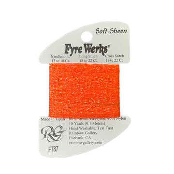 Fyre Werks Soft Sheen | FT87 Vibrant Orange