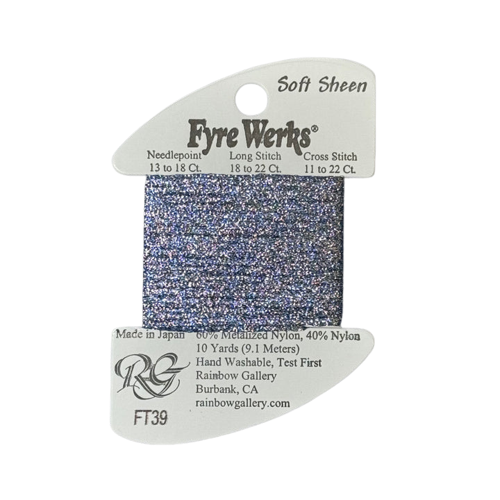 Fyre Werks Soft Sheen | FT39 Lite Blue