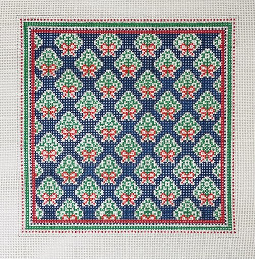 Navy Medallion Tray Insert